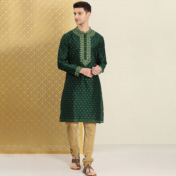 https://www.weavestyle.in/products/men-green-gold-toned-ethnic-motifs-embroidered-thread-work-jashn-kurta