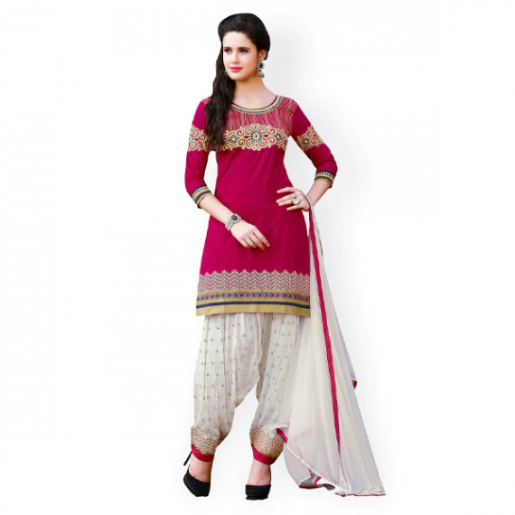 https://www.weavestyle.in/products/pink-white-embroidered-cotton-unstitched-dress-material-1