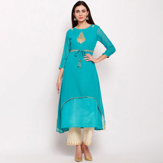 https://www.weavestyle.in/products/women-teal-embroidered-kurta