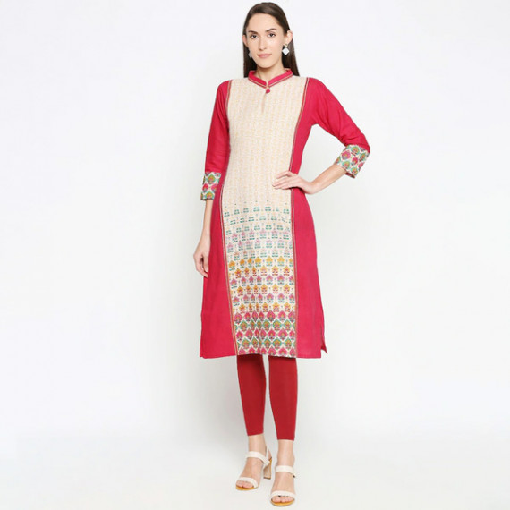 https://www.weavestyle.in/products/women-pink-geometric-kurta