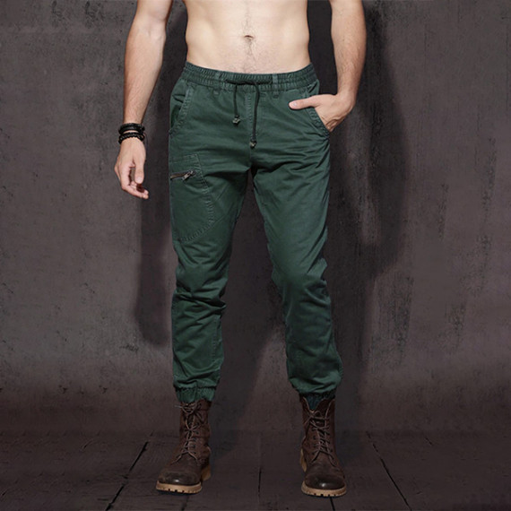 https://www.weavestyle.in/products/men-green-pure-cotton-joggers