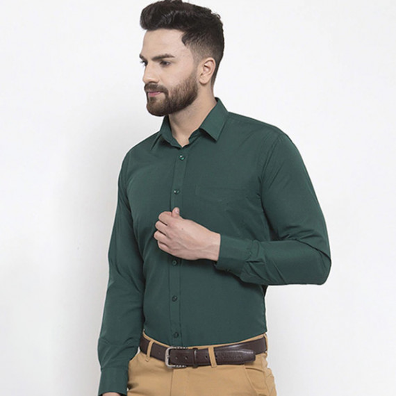 https://www.weavestyle.in/products/men-green-slim-fit-solid-formal-shirt