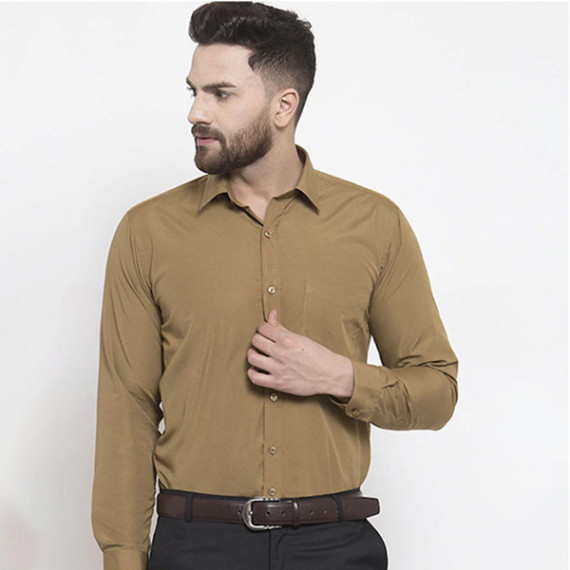 https://www.weavestyle.in/products/men-khaki-slim-fit-solid-formal-shirt
