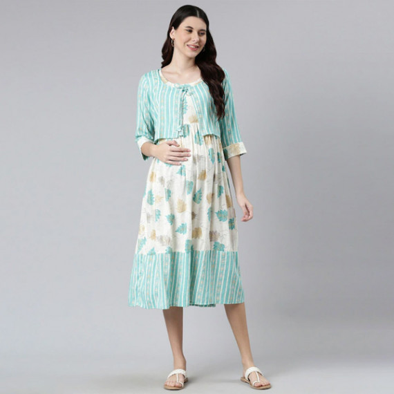 https://www.weavestyle.in/products/women-off-white-green-floral-maternity-a-line-midi-dress